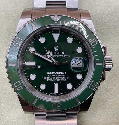 Rolex submariner 116610lv - rolex,