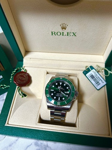 Rolex submariner green - rolex,