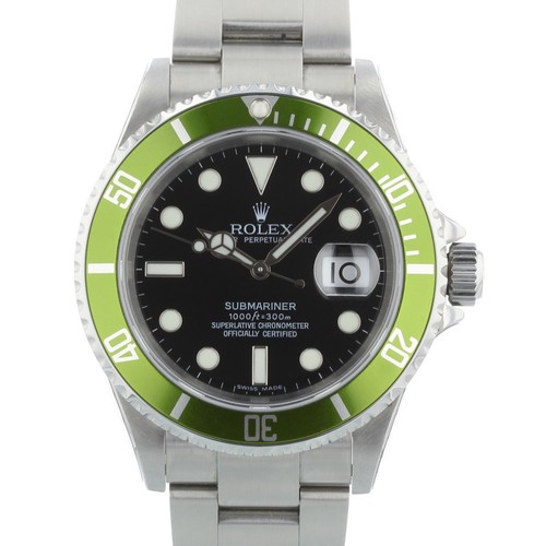 Rolex submariner date kermit - rolex,