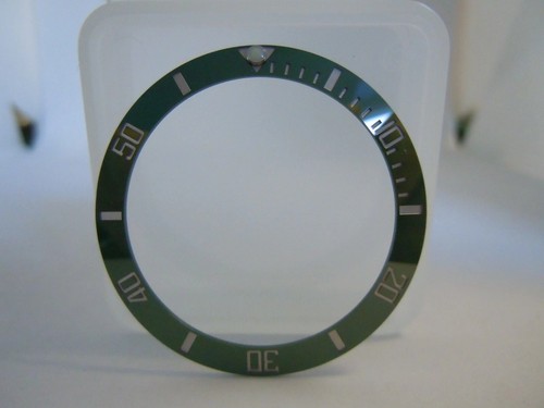 Green ceramic bezel - green, for