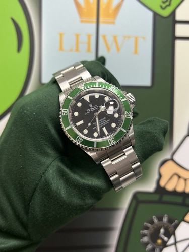 Rolex submariner rare kermit - rolex,