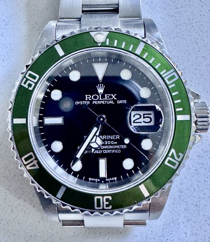 Rolex submariner men black - rolex,