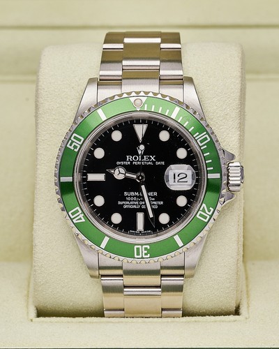 Rolex submariner date 16610lv - rolex,