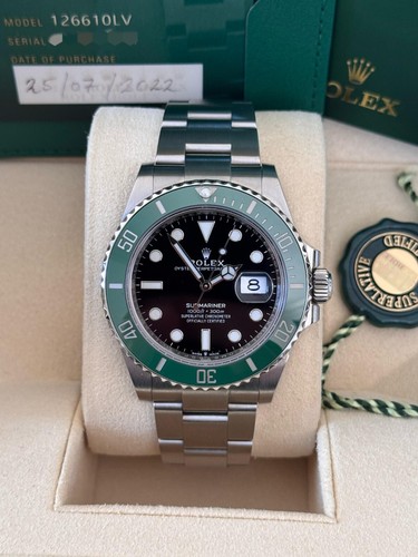 Rolex submariner 126610lv - rolex,
