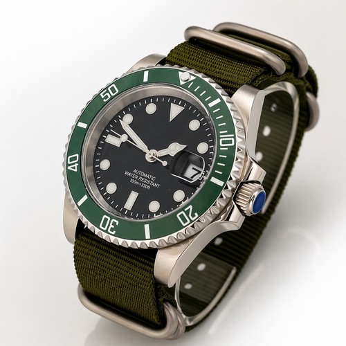 Automatic green and black - black, sub
